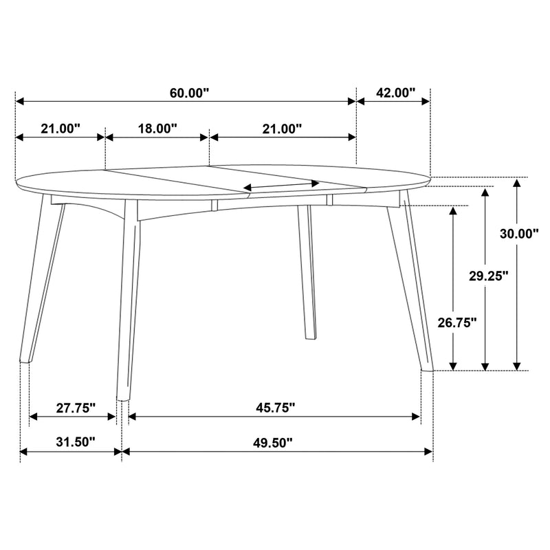 Jedda 5 Pc Dining Sets