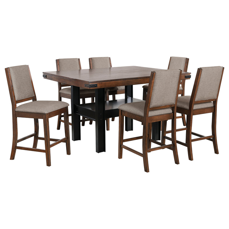 Patterson 7 Pc Counter Height Dining Set