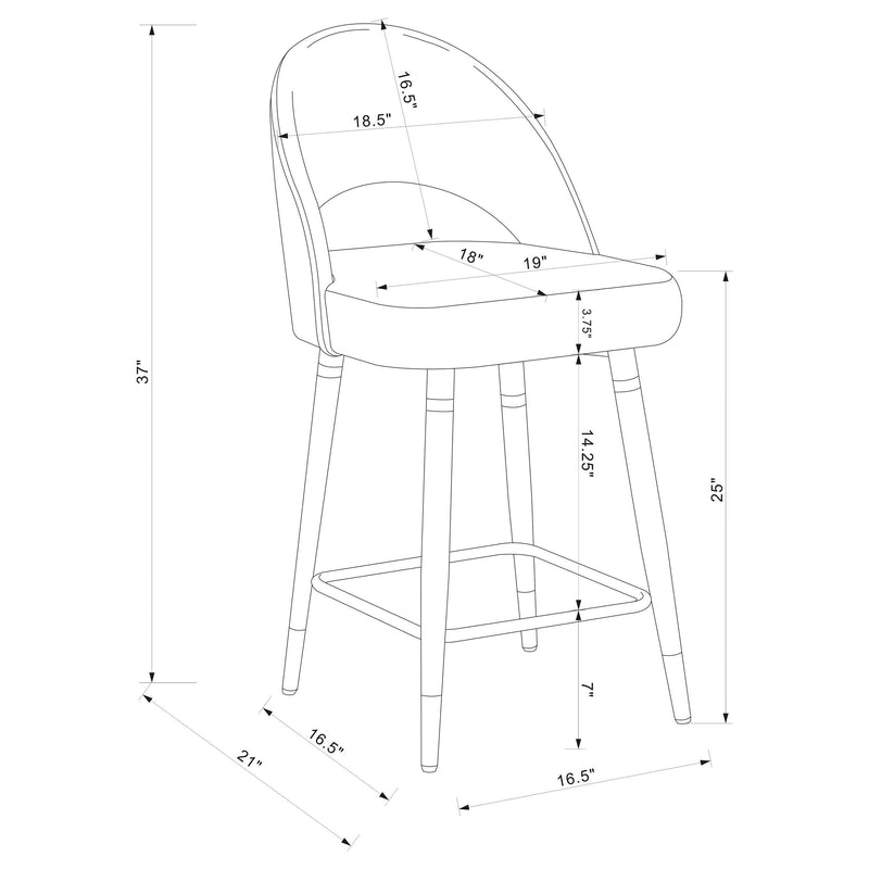 Ellie 5 Pc Counter Height Dining Sets