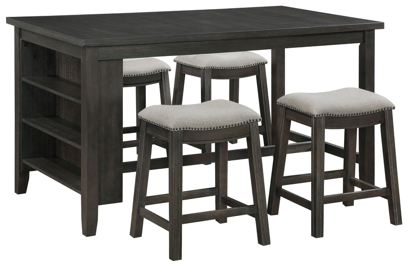 Elliston 5 Pc Counter Height Dining Set