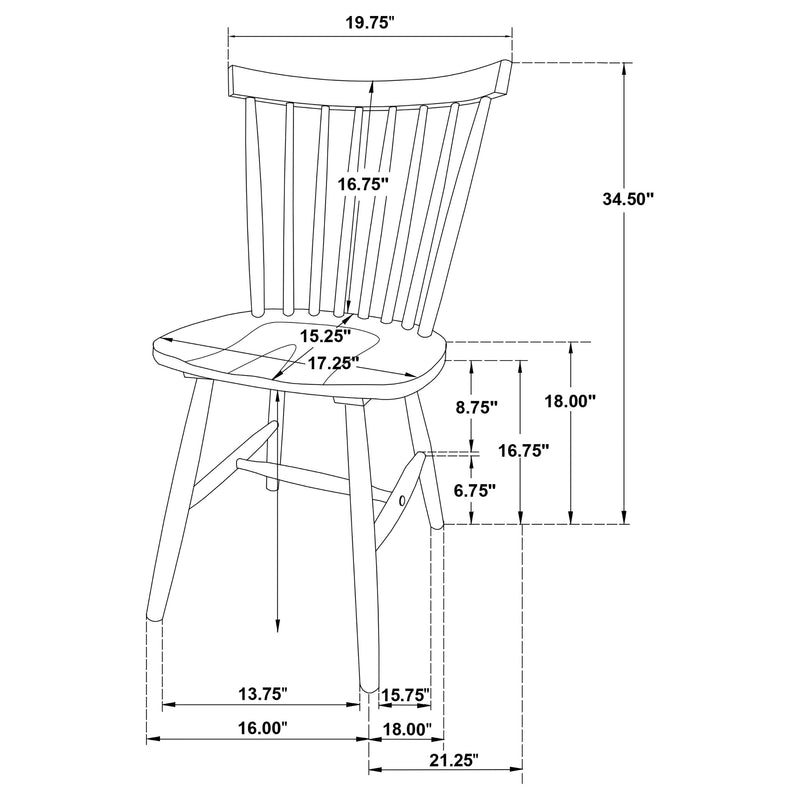 Hollyoak 7 Pc Dining Set