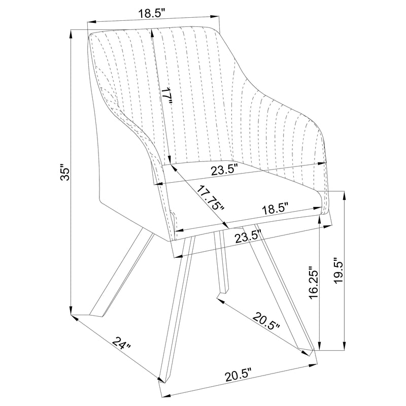 Arika Arm Chairs