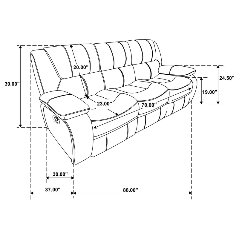 Camila Reclining 2 Pc Set