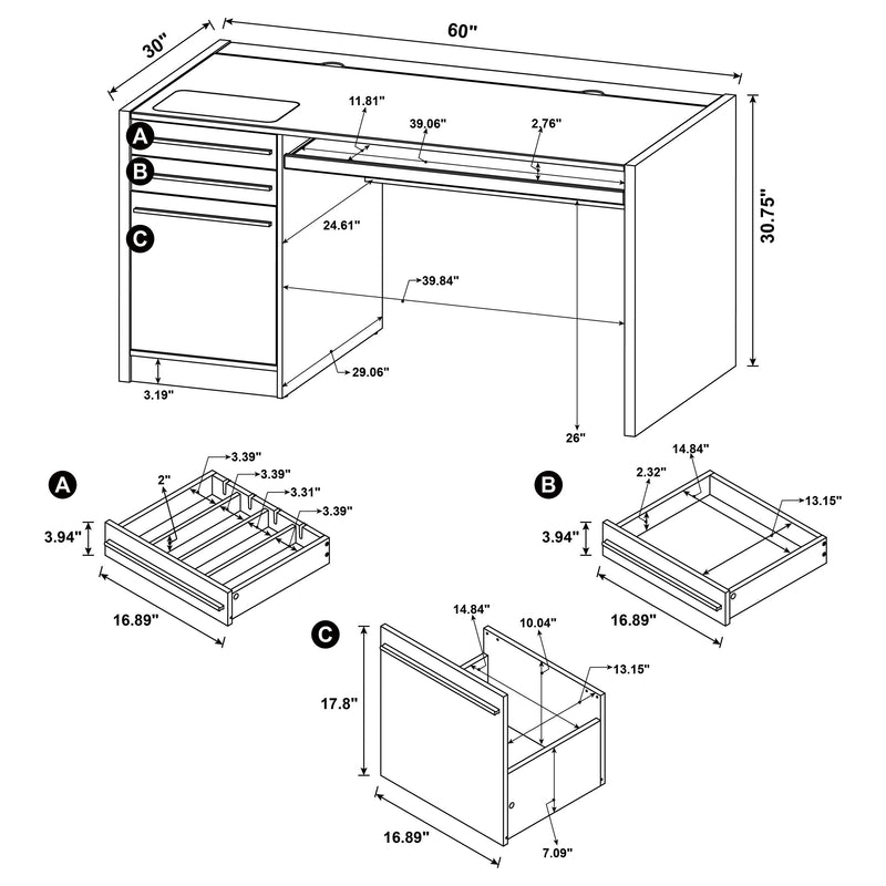 Halston Computer Desk