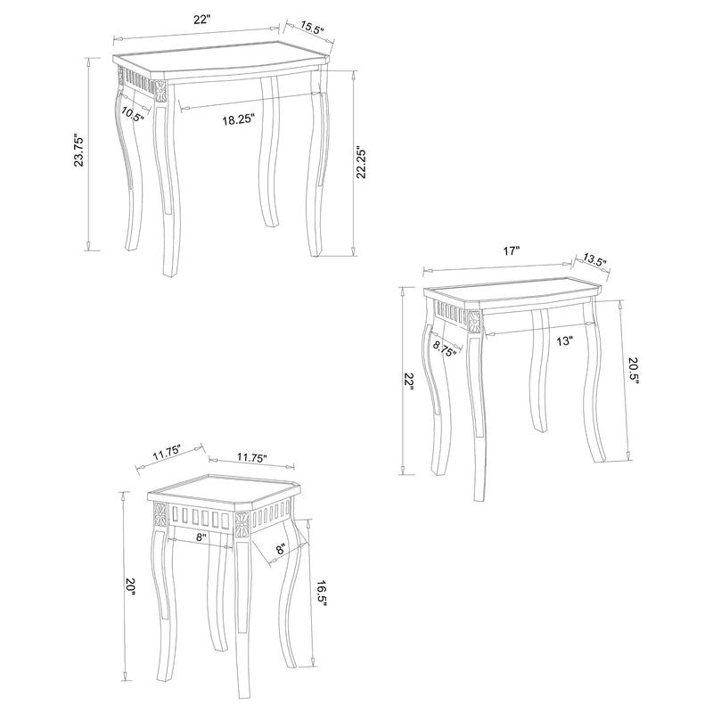 Daphne Nesting Table