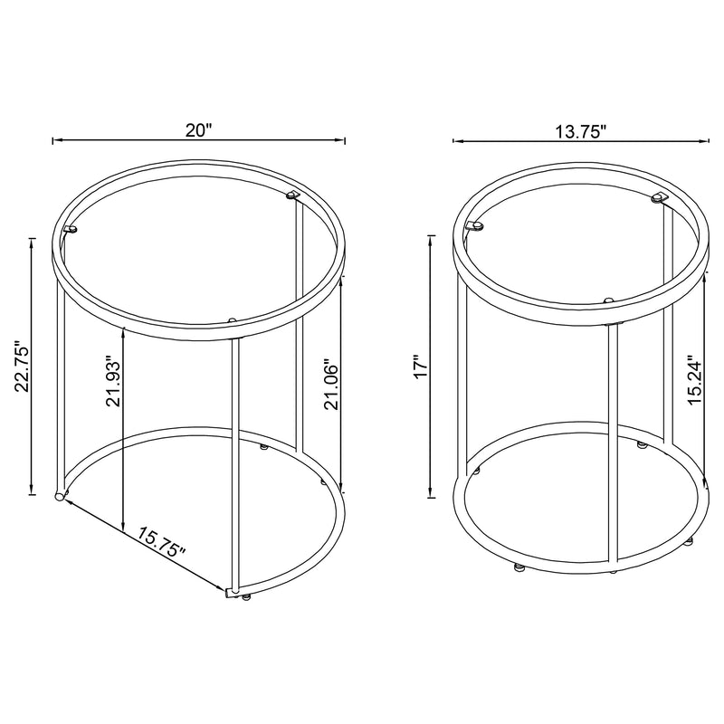 Maylin Nesting Table