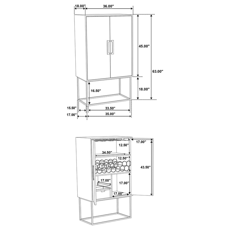 Borman Bar & Wine Cabinet