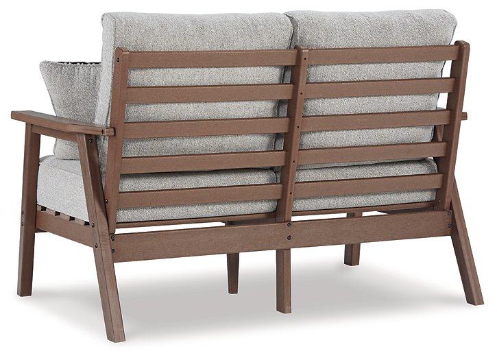 Emmeline Outdoor Loveseat with Cushion