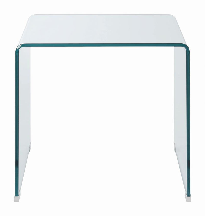 G705328 Contemporary Clear End Table