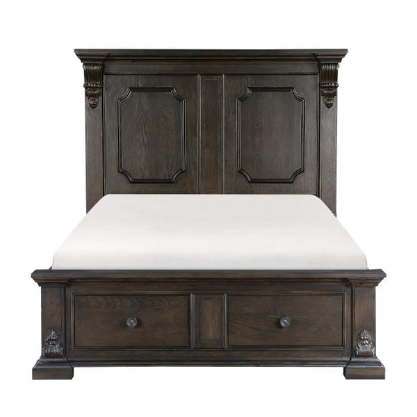 Cornwall (3) Queen Platform Bed with Footboard Storage