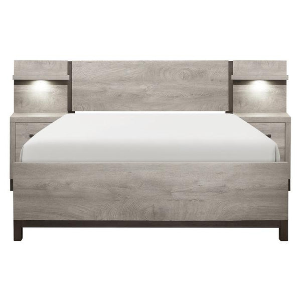 Zephyr 5pc Set Eastern King Wall Bed (EK+2NS+2NS-P)