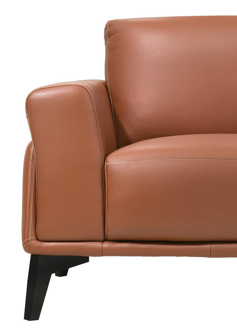 New Classic Como Loveseat in Terracotta