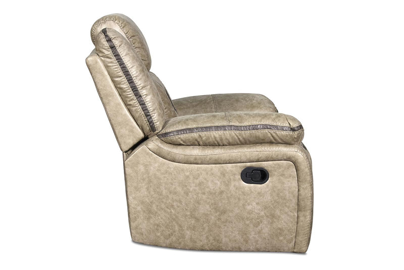 New Classic Furniture Roswell Swivel Glider Recliner in Pewter