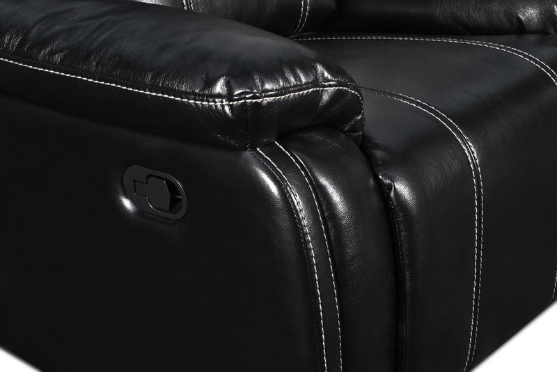 New Classic Fusion Swivel Glider Recliner with Power Foot Rest in Ebony