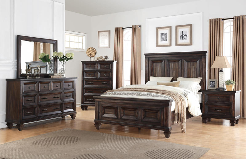 New Classic Sevilla Cal King Bed in Walnut