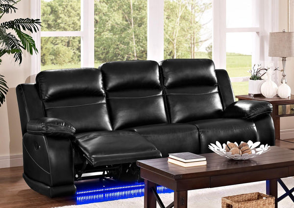 New Classic Vega Power Sofa in Premiere Black image